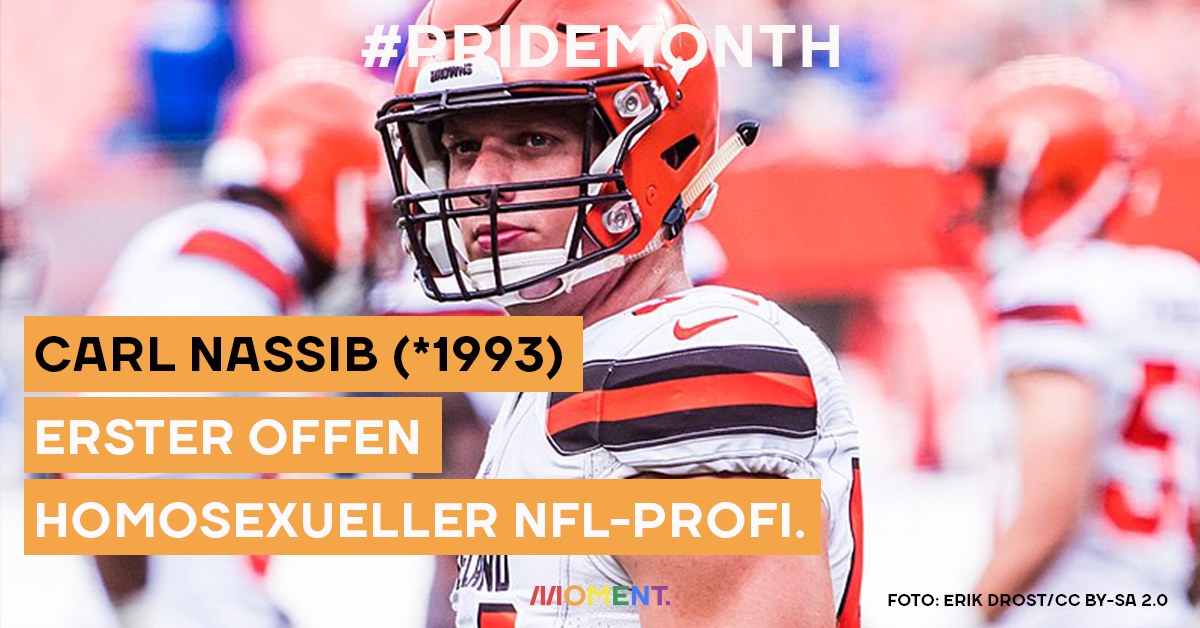 Carl Nassib ist der erste homosexuelle NFL-Profi