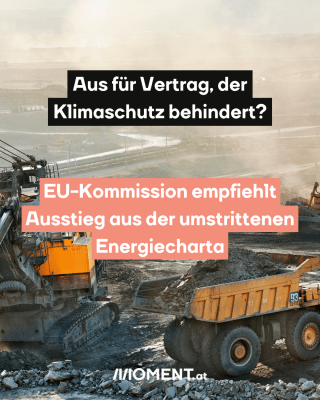 Blick in Kohlemine, dazu der Text: Aus für Vertrag, der Klimaschutz behindert? EU-Kommission empfiehlt Ausstieg aus der umstrittenen Energiecharta