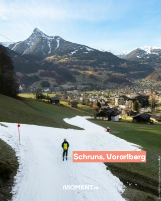 Zu warm in den Alpen: Bilder von Skipisten ohne Schnee