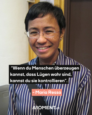 Maria Ressa. 