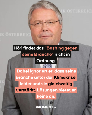 Eine weitere Porträtaufnahme von Franz Hörl.