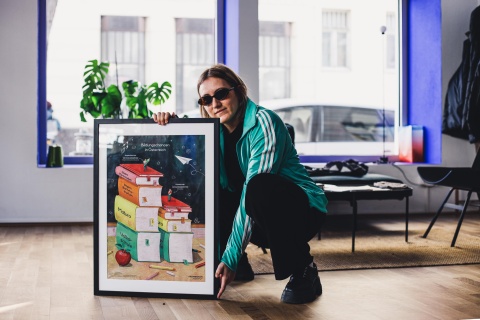 Bettina Mühleder beim Slavsquat