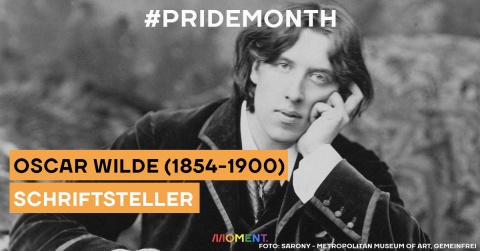 Oscar Wilde war ein irischer Schriftsteller und musste wegen seiner Homosexualität ins Gefängnis