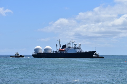 LNG wird per Schiff nach Europa transportiert