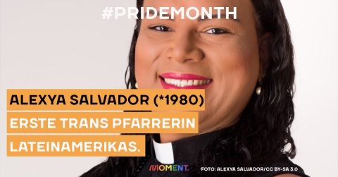 Alexya Salvador ist die erste trans Pfarrerin Lateinamerikas