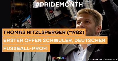 Thomas Hitzlsperger war ein erfolgreicher deutscher Fußballer und ist der erste offen homosexuelle Fußball-Profi in Deutschland