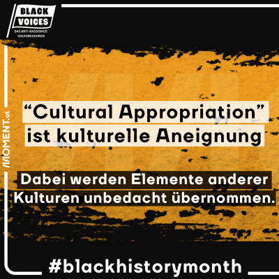 Cultural Appropriation ist kulturelle Aneignung. Dabei werden Elemente anderer Kulturen unbedacht übernommen.