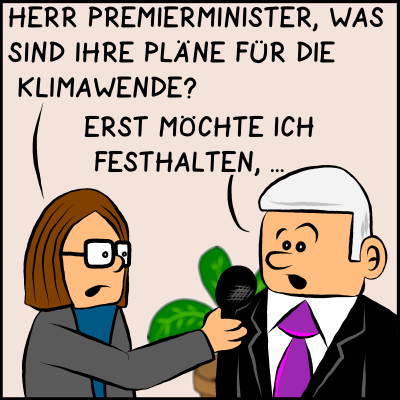 Hebel der Macht: Plenks Klimawende