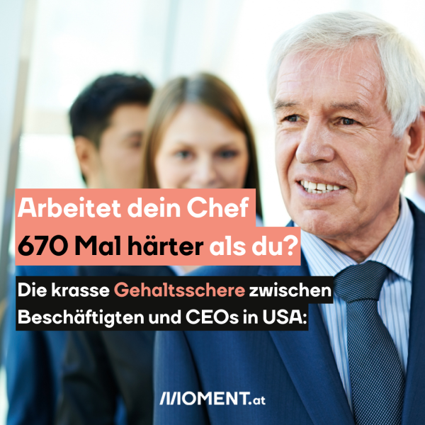 Arbeitet dein Chef 670 Mal härter als du? Neuer Bericht zeigt die Gehaltsschere zwischen Beschäftigten und CEOs in USA: