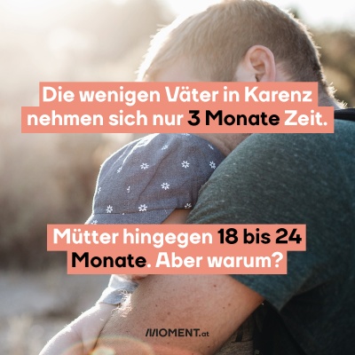 Ein vater mit seinem Kind. 