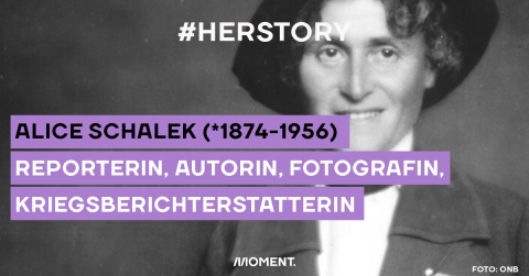 Alice Schalek war eine Journalistin, Reporterin, Fotografin, Autorin und Kriegsberichterstatterin aus Österreich