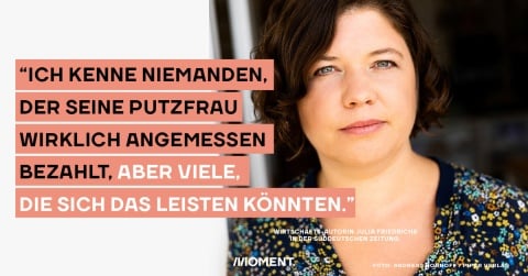 Zitat des Tages von Autorin Julia Friedrichs