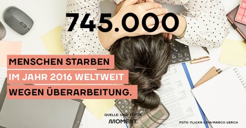 745.000 starben wegen Überarbeitung