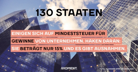 Globale Mindeststeuer: Staaten einigen sich