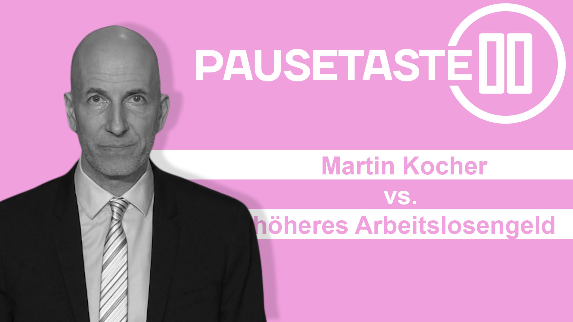 Pausetaste: Martin Kocher vs. höheres Arbeitslosengeld