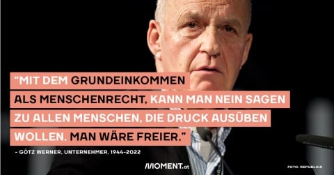 Götz Werner Grundeinkommen als Menschenrecht