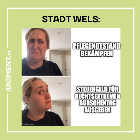 Meme: Stadt Wels fördert Burschentag mit 5.000 Euro
