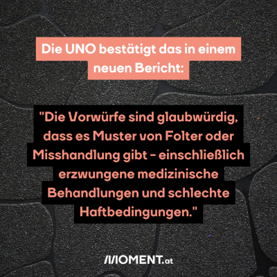 Die UNO hat die jetzt bestätigt