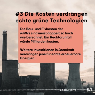 Die Kosten verdrängen echte grüne Technologien.