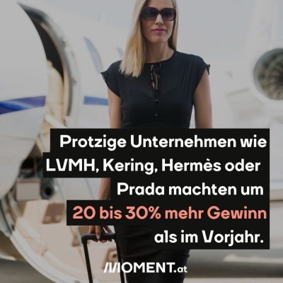 Protzige Unternehmen machen Gewinn