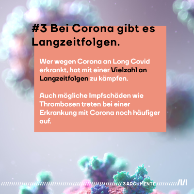 Bei Corona gibt es Langzeitfolgen