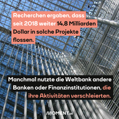 Seit 2018 sind weiter 14,8 Milliarden Dollar in solche Projekte geflossen