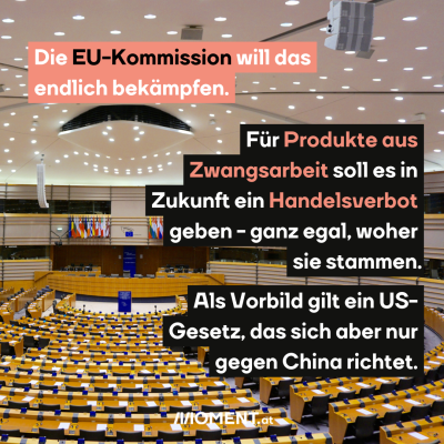 Die EU-Kommission will das endlich bekämpfen. Für Produkte aus Zwangsarbeit soll es in Zukunft ein Handelsverbot geben - ganz egal, woher sie stammen. Als Vorbild gilt ein US-Gesetz, das sich aber nur gegen China richtet.