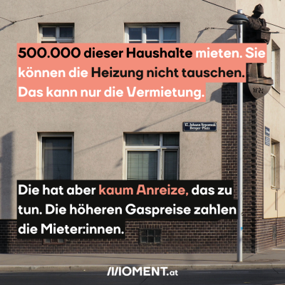 Ansicht von Mietshaus in Wien
