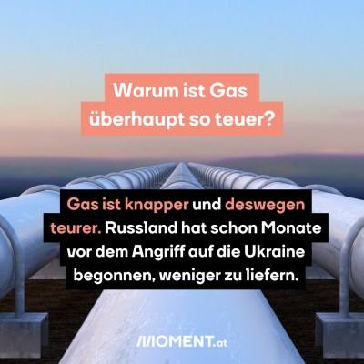 Warum ist Gas so teuer geworden?