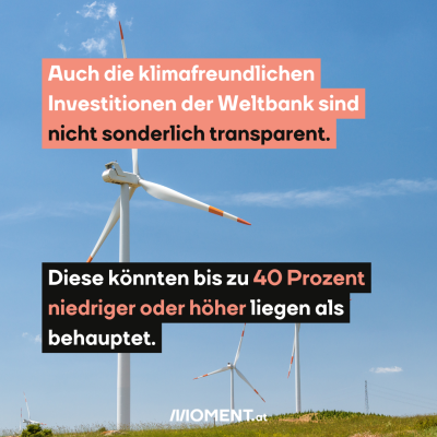 Klimafreundliche Investitionen sind nicht sonderlich transparent