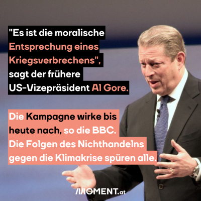 Al Gore bei Rede.