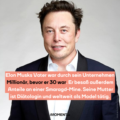 Elon Musks Vater war erfolgreicher Unternehmer