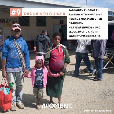 Papua-Neuguinea – 4,6 Millionen Menschen benötigen humanitäre Hilfe