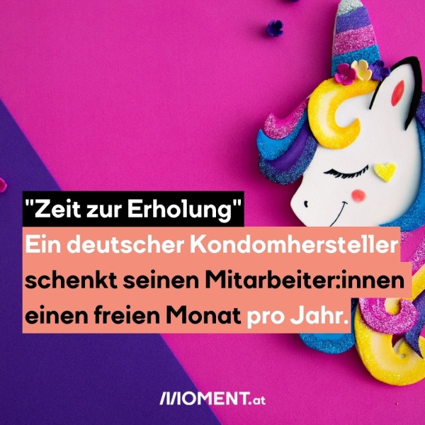 Ein deutscher Kondomhersteller schenkt seinen Mitarbeiter:innen einen freien Monat pro Jahr