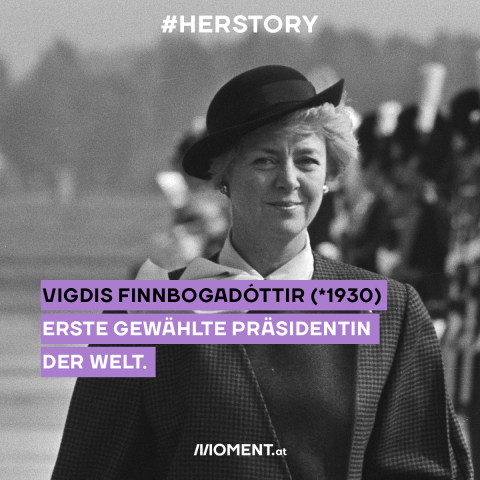 Herstory: Wer ist Vigdis Finnbogadóttir vor.