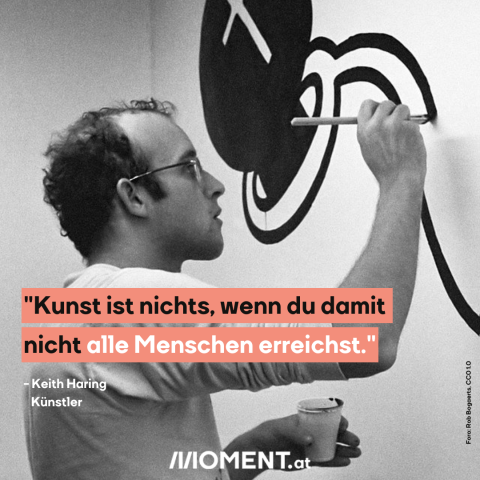 Keith Haring wäre heute 62 Jahre alt geworden