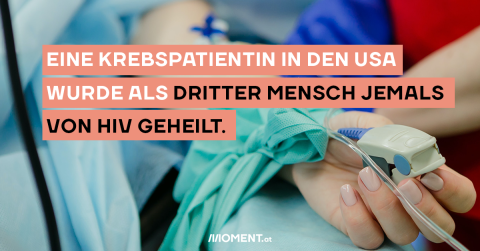 Krebspatientin in den USA als dritter Mensch von HIV geheilt.