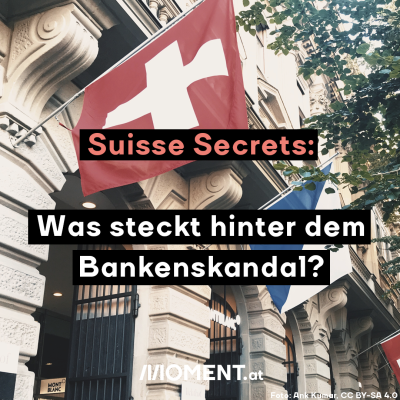 Suisse Secrets: Was steckt hinter dem Bankenskandal? Im Hintergrund ist die Filiale der Bank zu sehen.