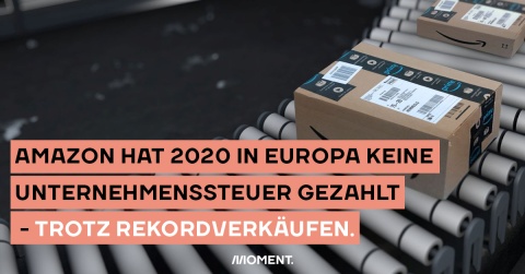 Amazon zahlt keine Steuern in Europa