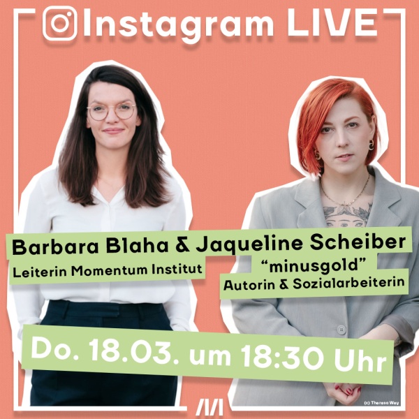 Instagram Live: Barbara Blaha und Jaqueline Scheiber
