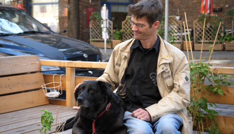 Helmut mit seiner Messi