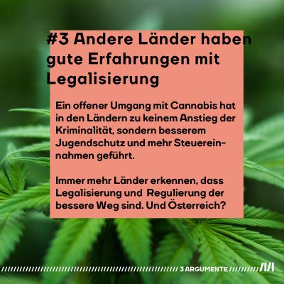 Nummer 3: Andere Länder haben gute Erfahrung mit der Legalisierung