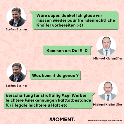 Es gibt neue Chats aus dem BMI