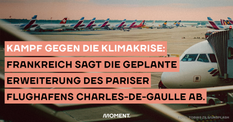 Frankreich baut Charle-de-Gaulle-Flughafen in Paris wegen Klimakrise nicht aus