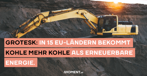 Grotesk: In 15 Eu-Ländern bekommt Kohle mehr Kohle als erneuerbare Energie