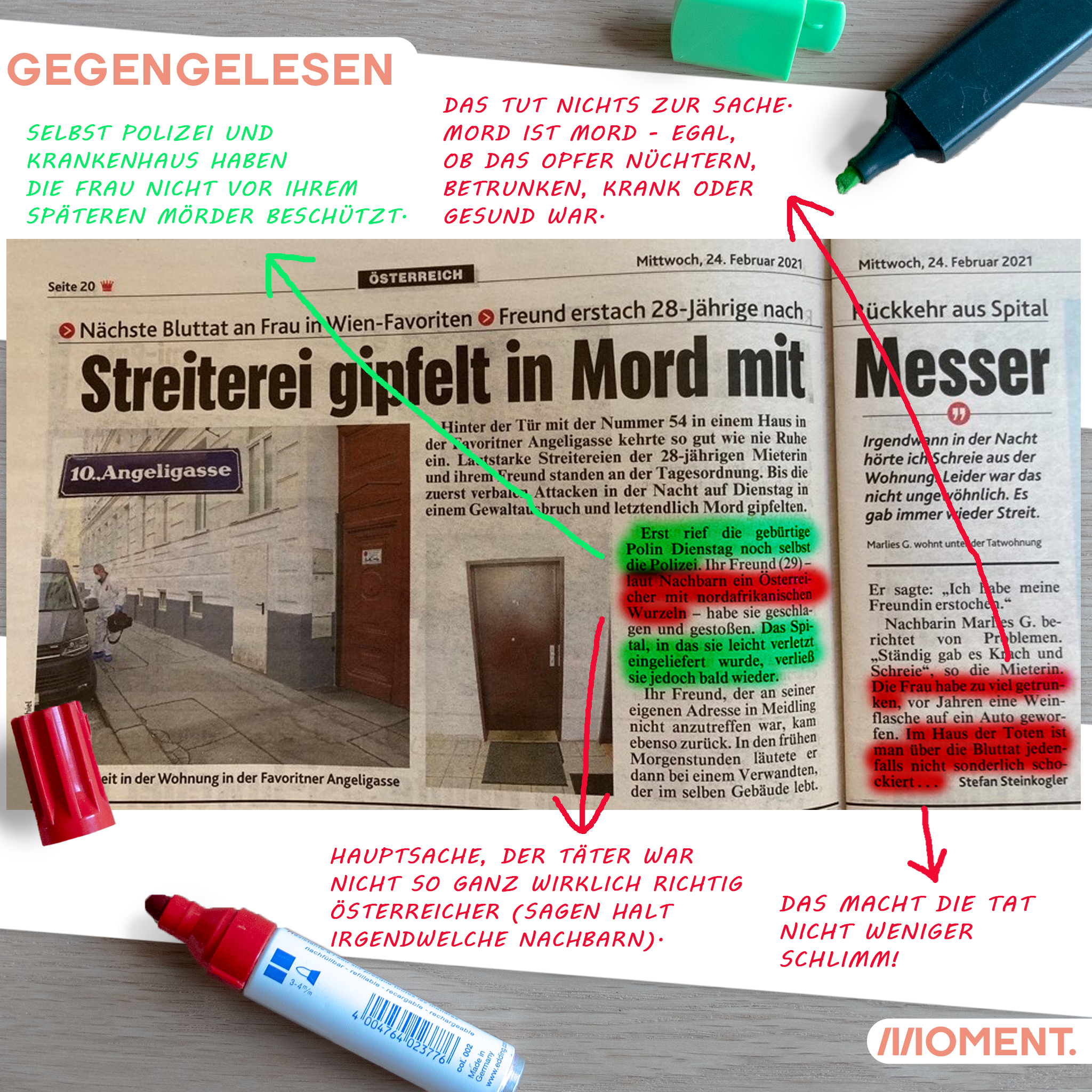 Gegengelesen Extended Frauenmord