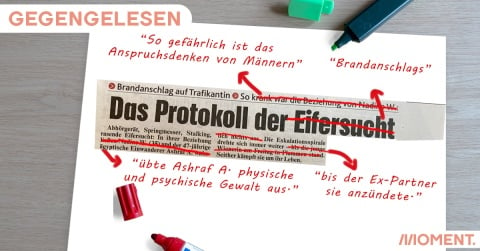 Krone-Überschrift zu Mord