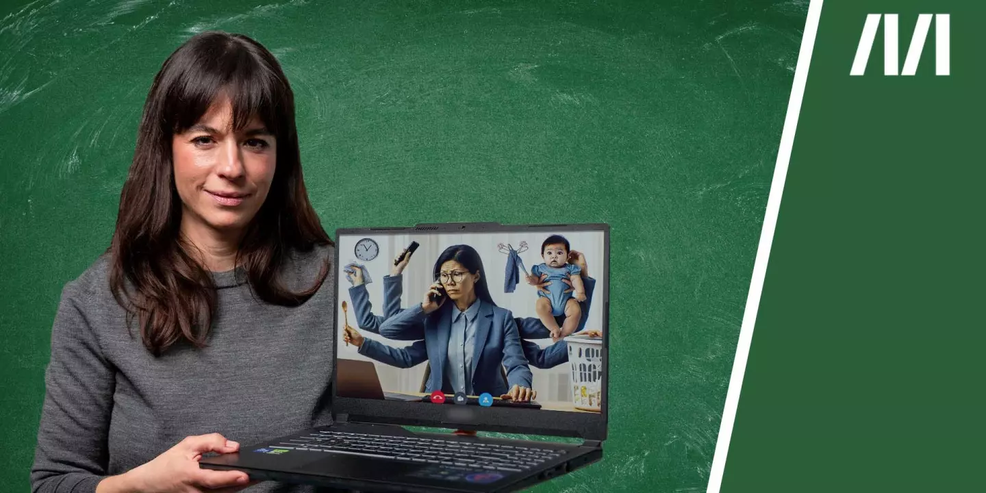 Homeoffice haut dich zurück in die 50er. Wenn du eine Frau bist.