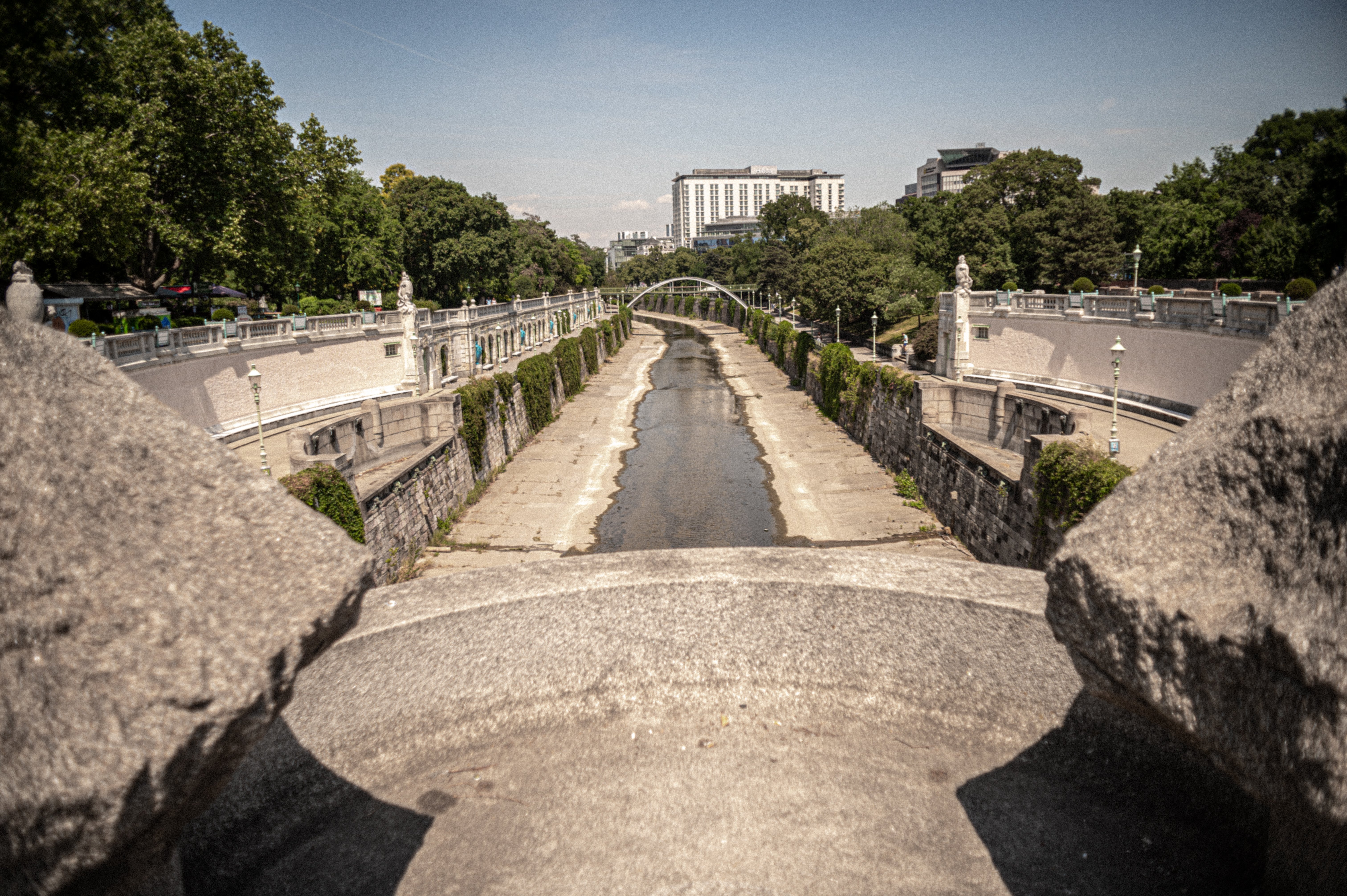 Hitzewelle in der Stadt