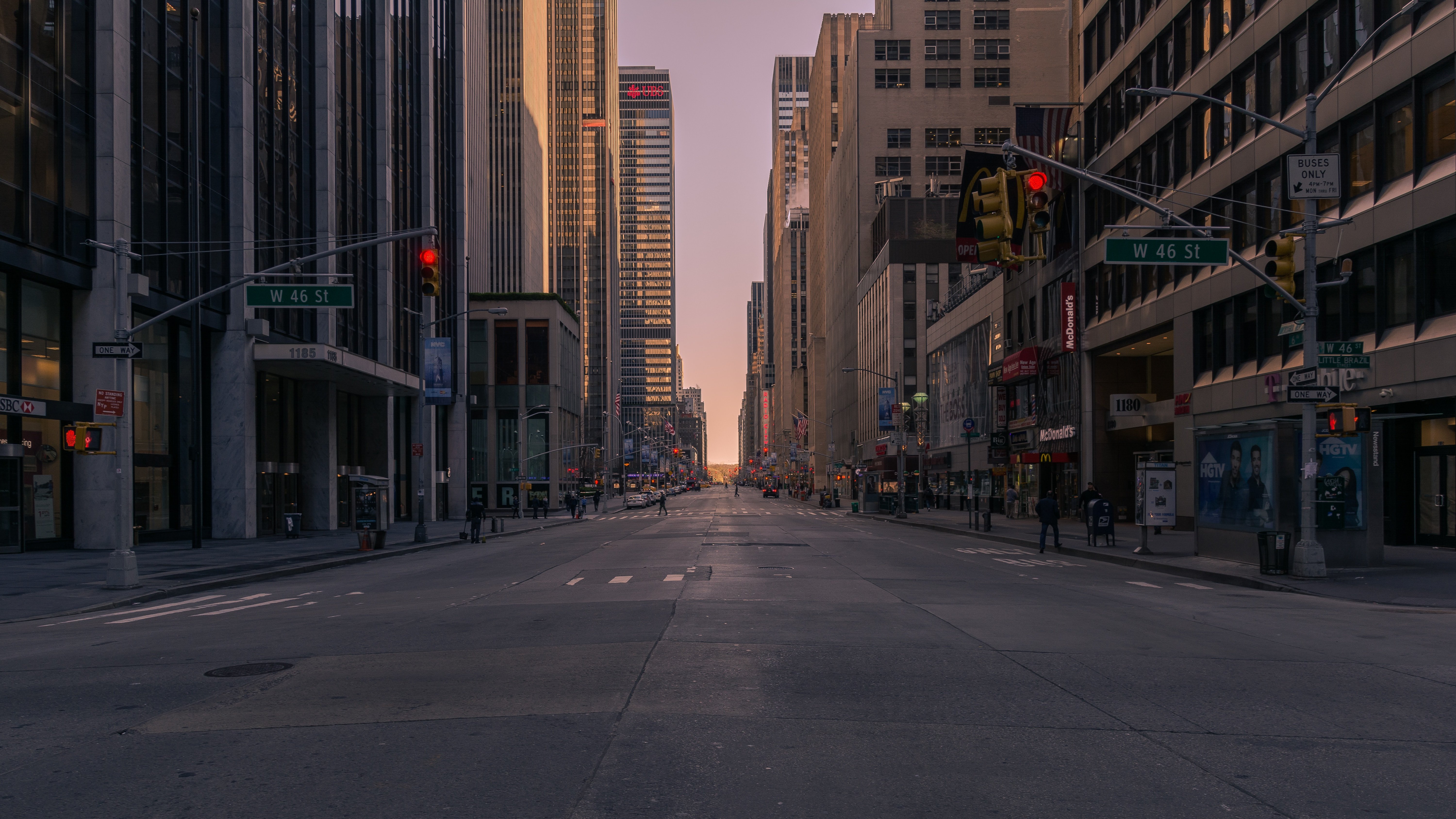 NYC ohne Verkehr